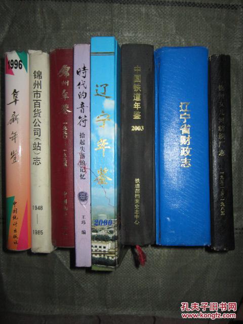 阜新年鉴  1996（16开，硬精装，有护套，品相好）