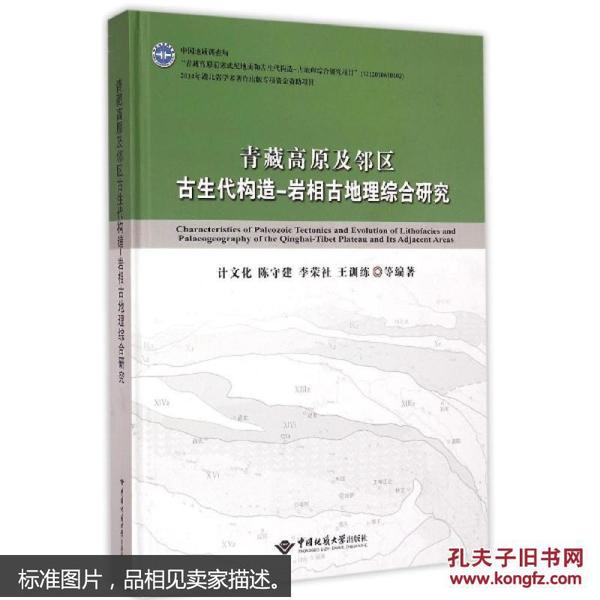 青藏高原及邻区古生代构造-岩相古地理综合研究 计文化 陈守建 李荣社 王训练 中国地质大学出版社有限责