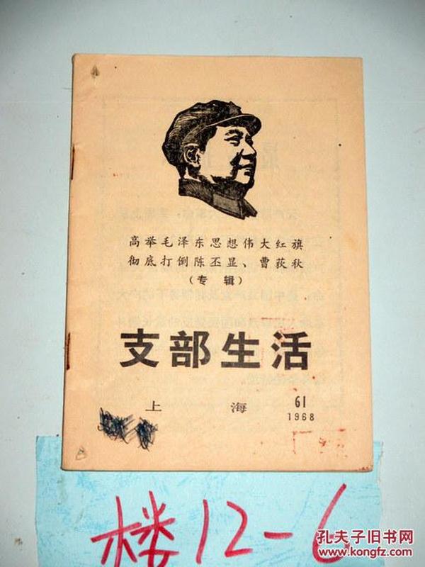 上海 支部生活 1968.61