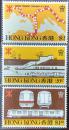 香港邮票1979年 C40 地下铁路，3全新 【原胶全品】