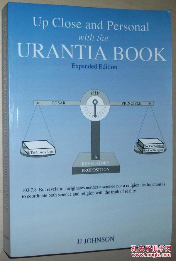 ◇英文原版书 Up Close and Personal with the Urantia Book JJ Johnson