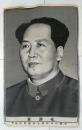 红色精品——解放初杭州都锦生生产的丝质 毛主席像   保老   50 * 78厘米