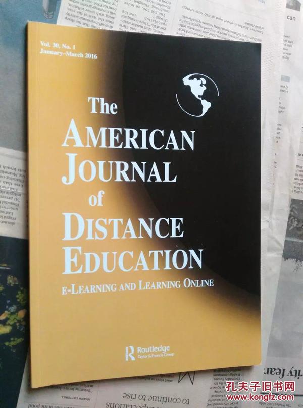 The American Journal of Distance Education 远程教育2016/1-3