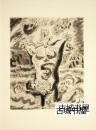 签名《著名画家安德烈·马松的4原蚀刻版画  》1974年出版