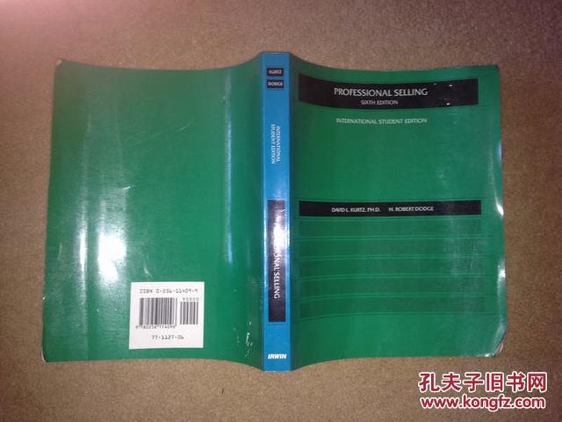 PROFESSIONAL SELLING（SIXTH EDITION）【英文版】