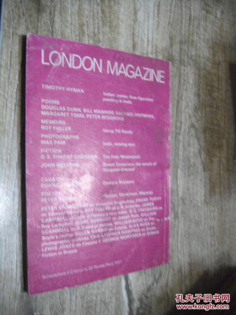 LONDON  MAGAZINE  1982  6