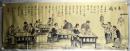 伯阳老北京四尺人物茶艺图◆保真◆原创◆纯手绘◆收藏价值国画
