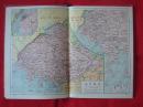 【旧地图】朝鲜地图册 32开 1958年 建国十周年纪念版