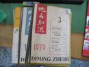 【地名知识】1979年3.4，1980年2，1981年1-3.6，1982年1，4，5，1983年1-6，1984年1，3【18期】