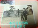 日本原版老照片 道具 六七八十年代 老黑白彩色相片 多人户外合影等4张合售  江浙沪皖满50元包邮