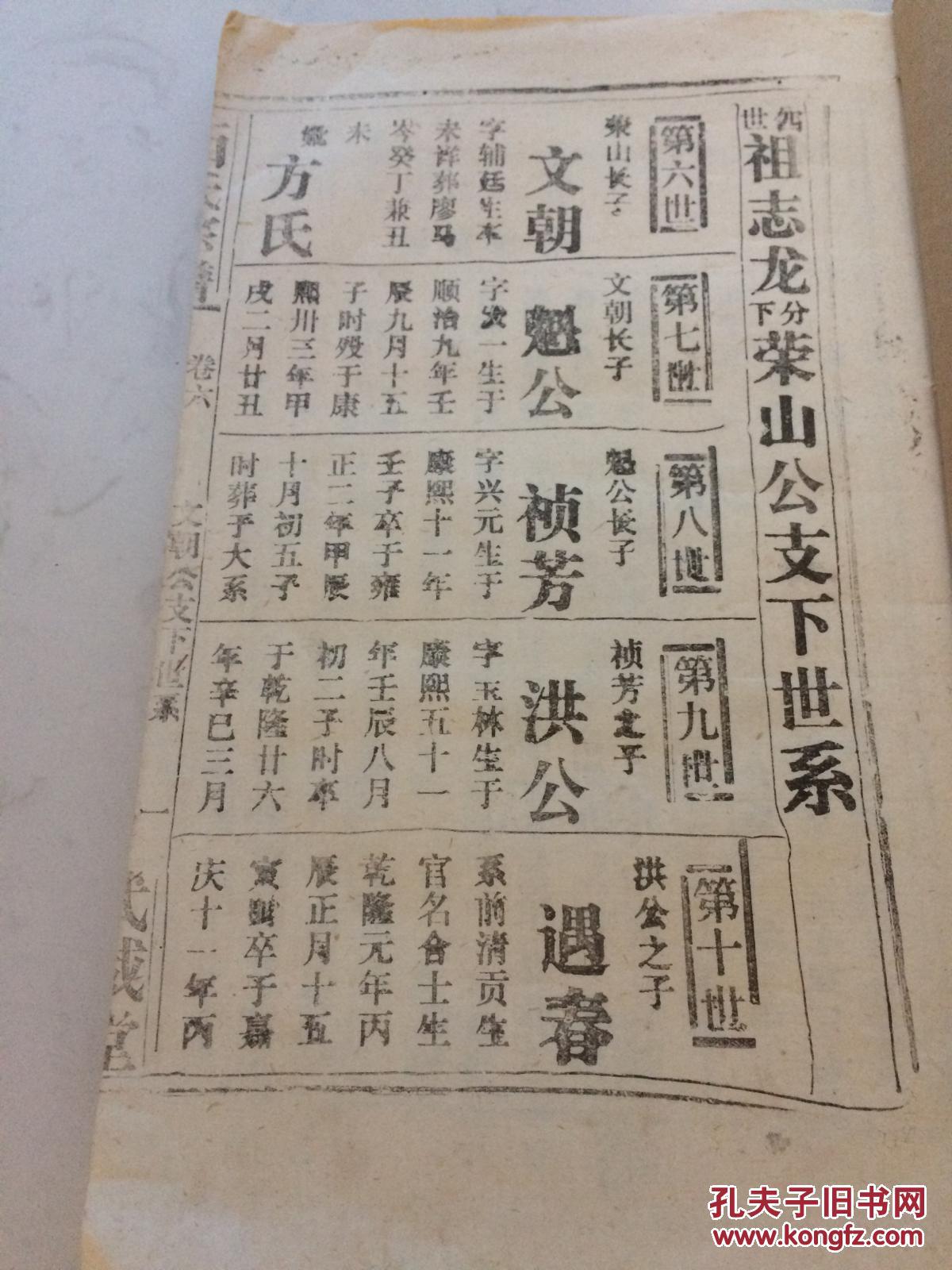 武威堂石氏族谱 线装本族谱系列 拍品编号:28220870