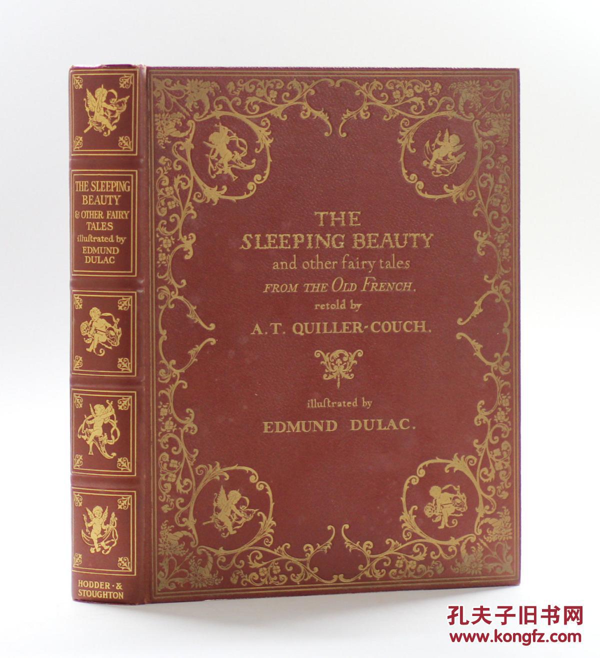 《睡美人及其他童话》Edmund Dulac 彩色插图，1910年出版