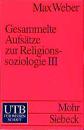 宗教社会学文集 第3卷 Gesammelte Aufsätze zur Religionssoziologie III