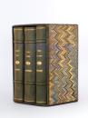 1946年法语版《雨果以及其他文集》3卷全，小羊皮书面，带书匣