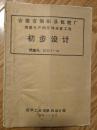 《安徽省涡阳县化肥厂增建年产四万吨尿素工程初步方案》多幅晒蓝设计图，稀少！