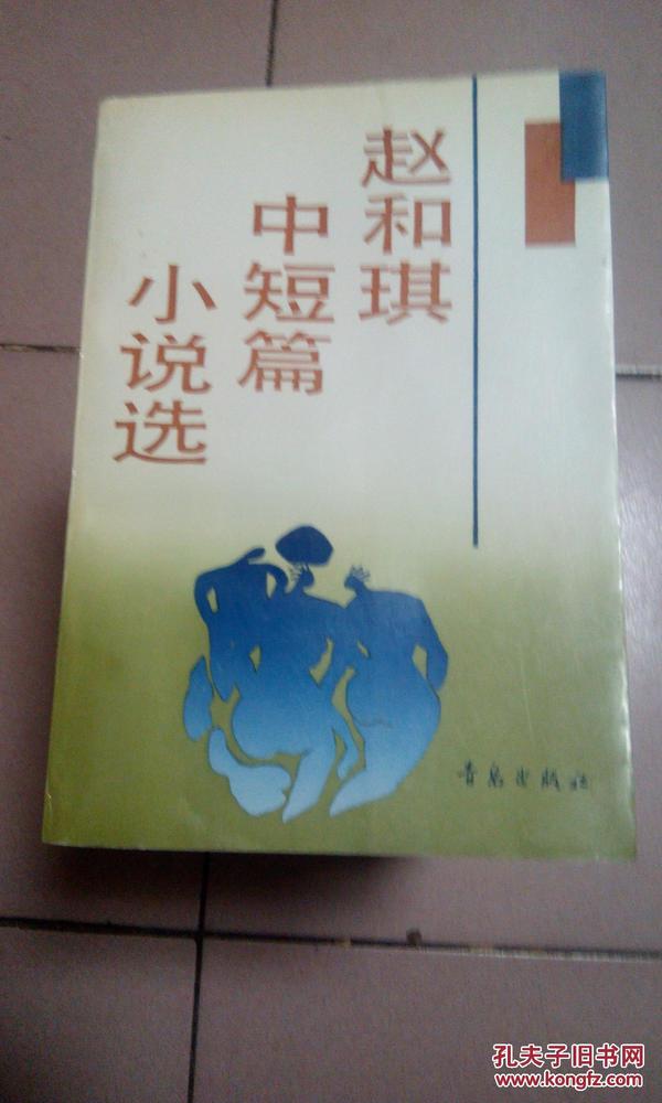 赵和琪中短篇小说选【仅印2000册·1991年一版一印】  b30