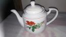 茶壶（80年代初期陶瓷壶）一个国花图案