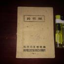 原版油印老中医书 药性赋 64开早期土纸油印本 孤本