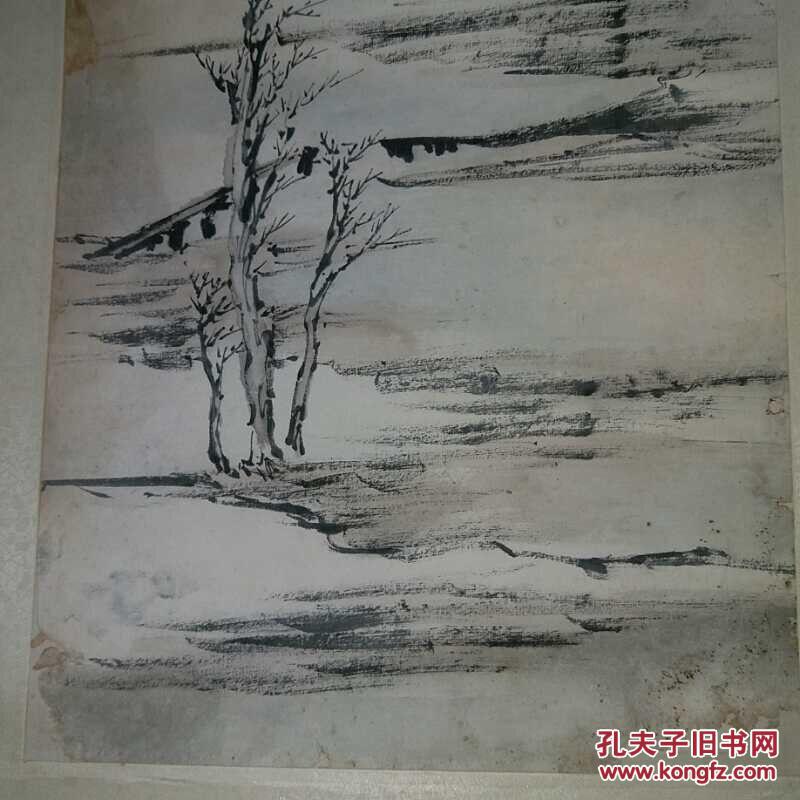 梁于渭《山水》