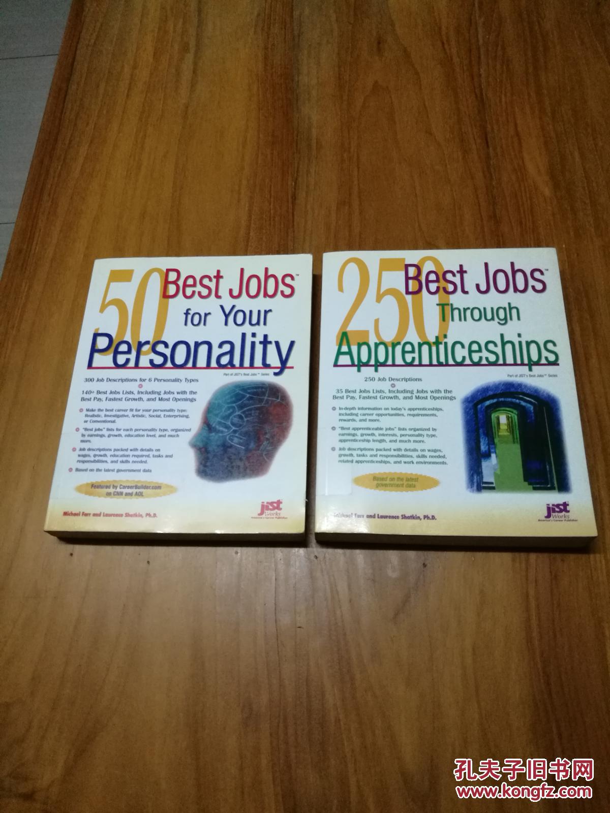 250 BEST JOBS THROUGH APPRENTICESHIPS 250最好的工作通过学徒