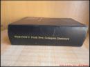 精装16开 巨厚1563页《WEBSTER'S Ninth New Collegiate Dictionary韦氏新大学词典第九》见图