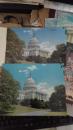 Washington.D.C--our-nation's-capital-in-full-color【50-60年代小16开画册一本，小16开明信片6枚】有原外包装袋