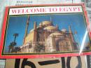 WELCOME TO  EGYPT：欢迎来到埃及【疑似埃及旅游纪念品，含15枚邮票、13枚钱币】如图