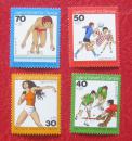 【联邦德国 西柏林邮票 1976 奥运会 4全新】全新十品