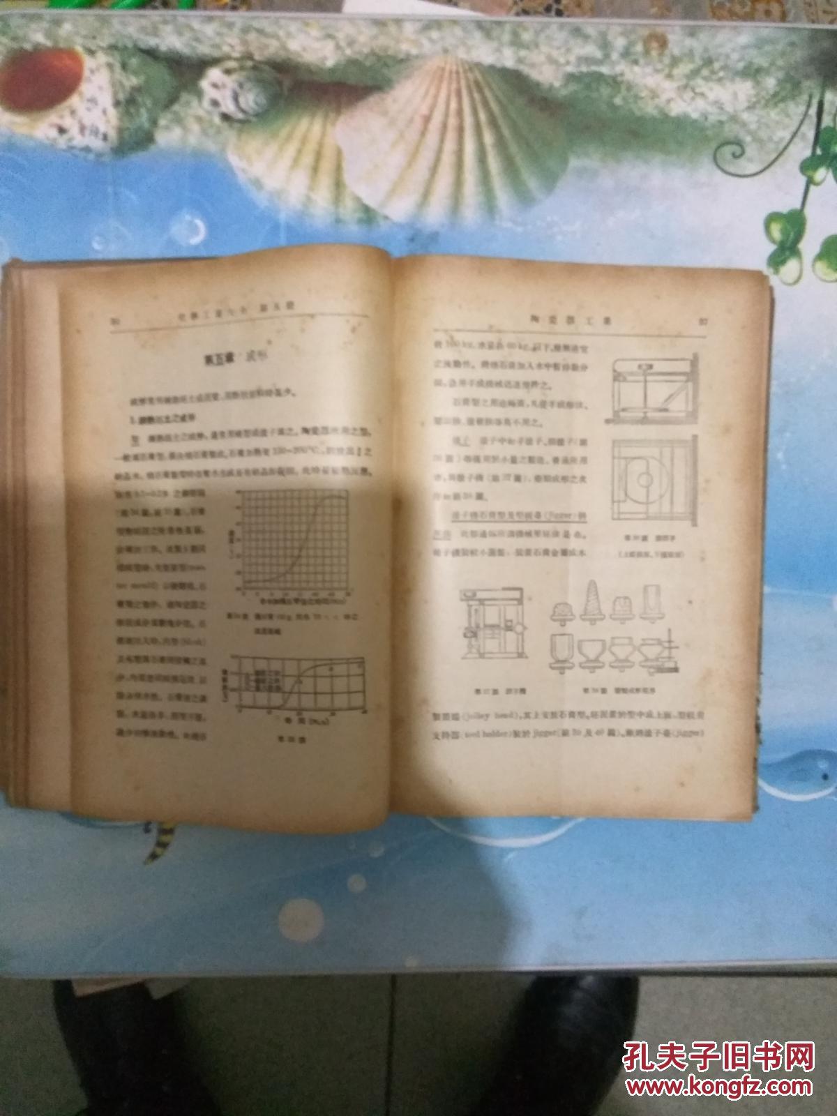 最新化学工业大全（第五册）（陶瓷器工业、珐琅机器工业.等 .精装）民国25年初版