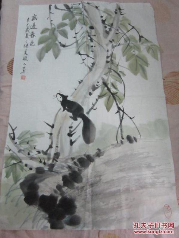 中国美术学院教授 朱颖人 花鸟