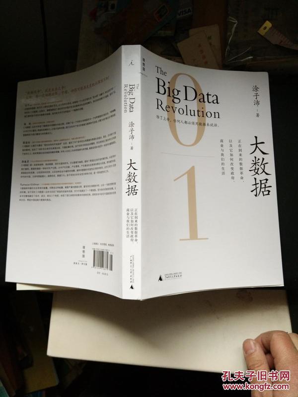 大数据：正在到来的数据革命，以及它如何改变政府、商业与我们的生活（理想国）【小16开+书衣