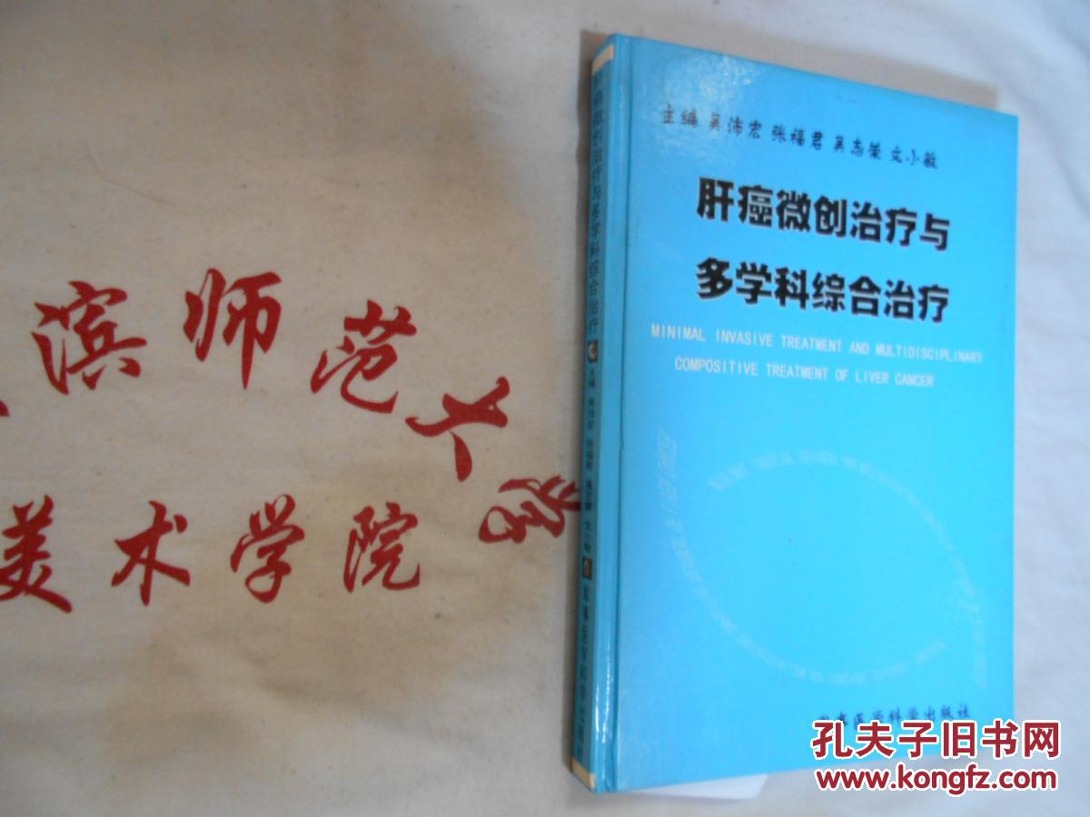肝癌微創(chuàng)治療與多科學(xué)綜合診療  16開精裝