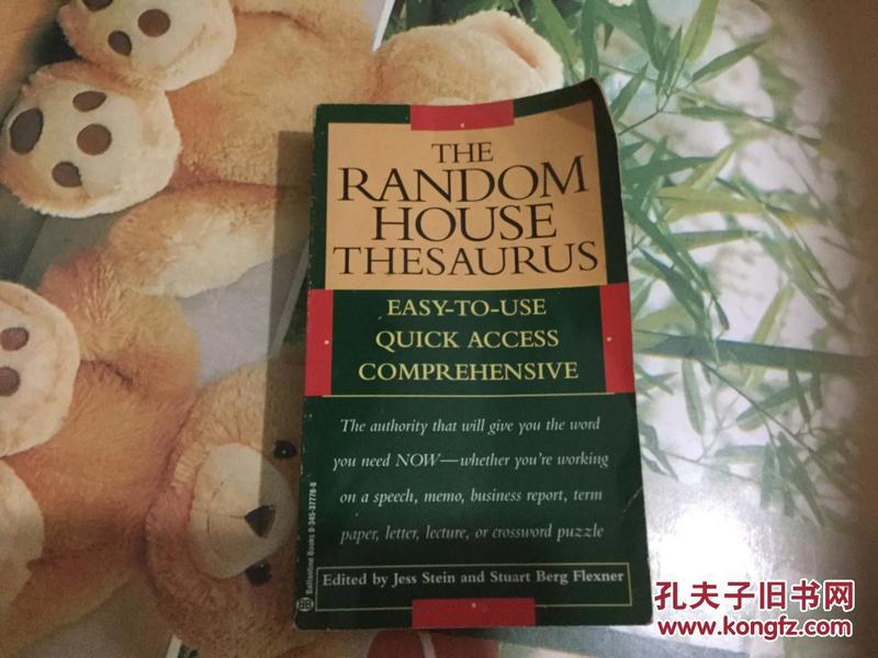 The Random House Thesaurus（英文原版）