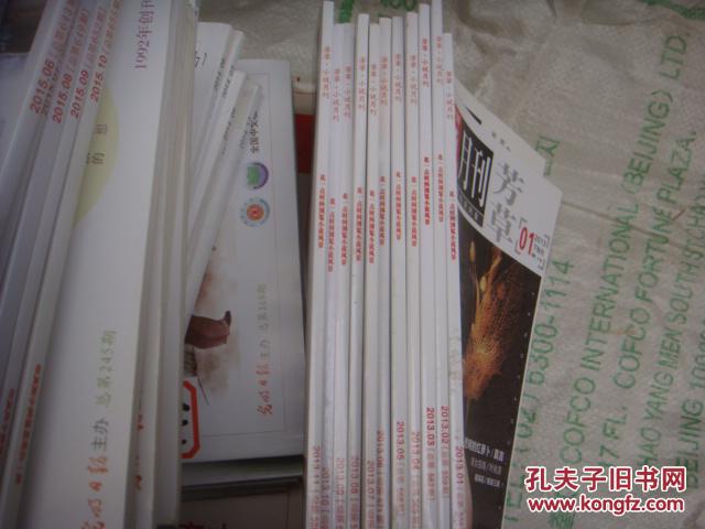 芳草  ，小说月刊，下旬刊，2013年1----11期少第12期