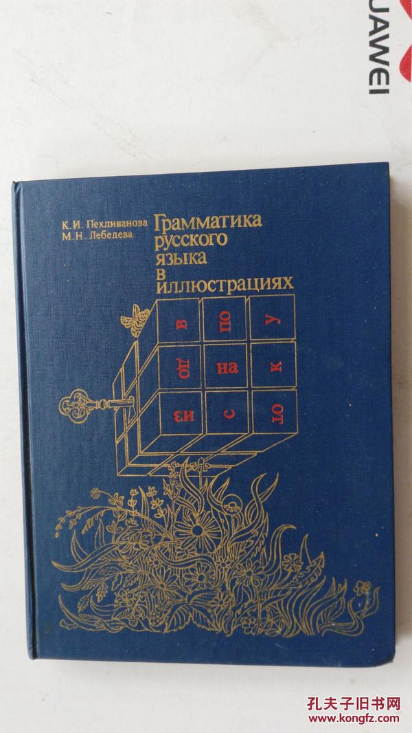 俄文原版  ГРаММаТИКа РУССКОГО ЯЗЫКа В ИЛЛЮСТРаЦИЯХ  俄语语法中的插图