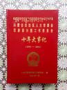 内蒙古自治区人大常委会巴彦淖尔盟工作委员会十年大事记（1994—2004）