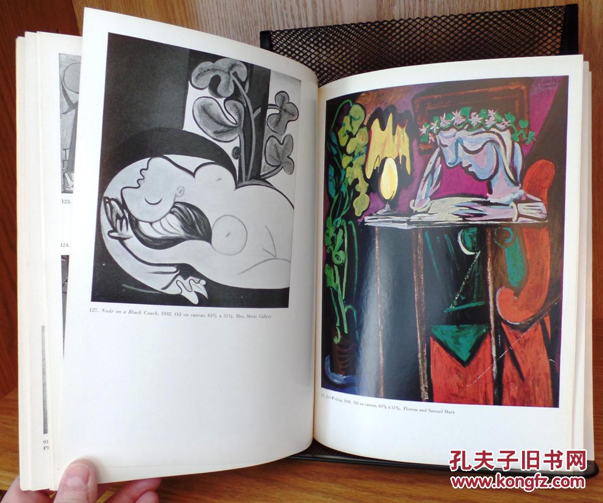 珍藏版，世界版画与绘画大师毕加索《油画，素描，雕塑，陶瓷，版画作品集》 精装16开