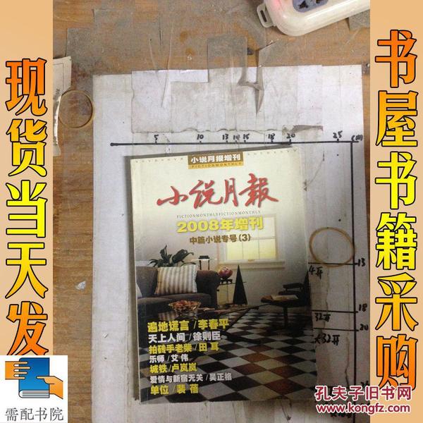 小说月报   2008年增刊   3