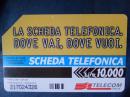 电话卡《LA SCHEDA TELEFONICA.DOVE VEI,DOVE VUOI.》SCHEDA TELEFONICA / Lire 10.000 217024328（一张，详见图）