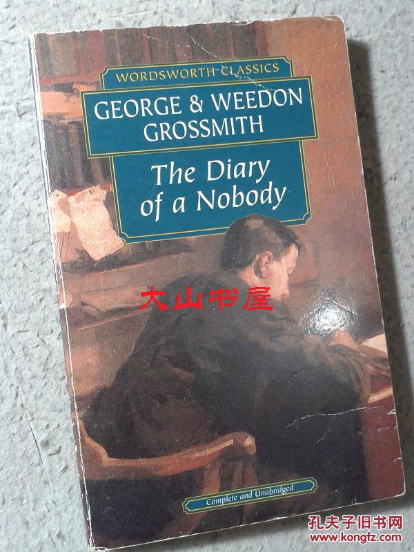The Diary of a Nobody  小人物日记  英文经典原版