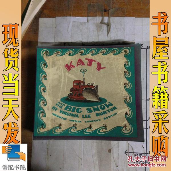 英文原版 精装童书Katy and the Big Snow board book