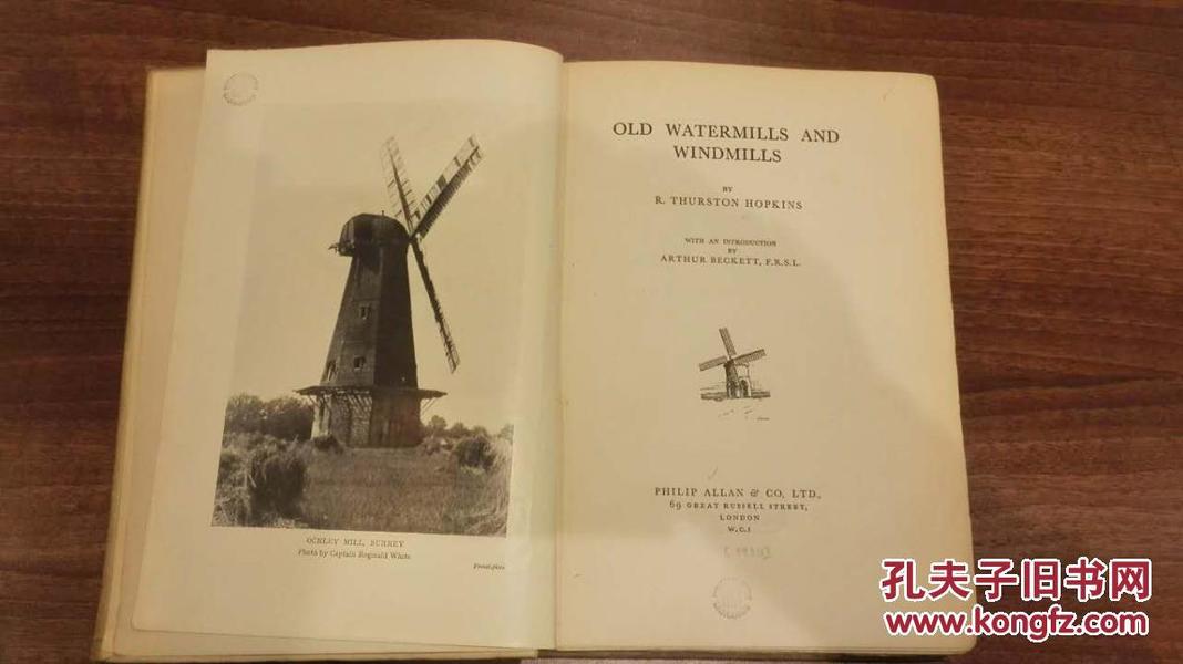 Old Watermills And Windmills