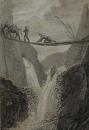 稀缺版《游记简史》铜版画，1822年巴黎出版，皮面精装