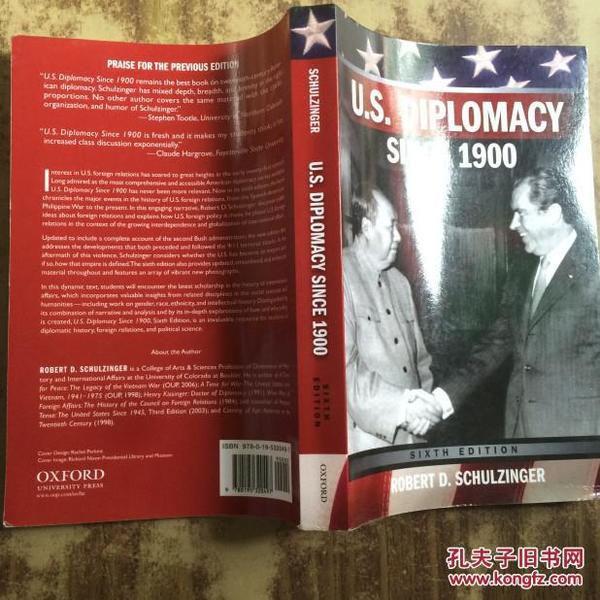 U.S. Diplomacy Since 1900 正版