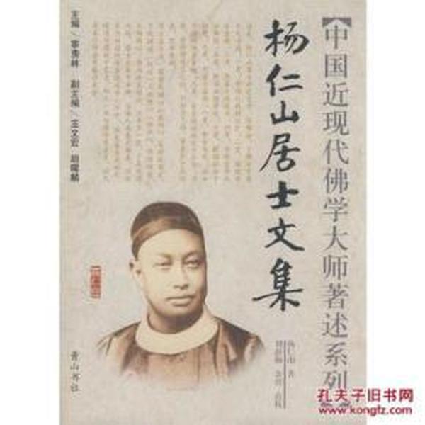 中国近现代佛学大师著述系列：杨仁山居士文集