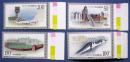 1998-28， 澳门建筑带色标边--全新成套邮票--实物拍照--永远保真