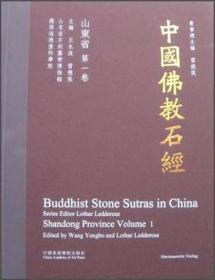 中国佛教石经 山东省（ 第一卷 8开精装 全一册）