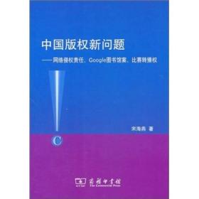 中国版权新问题:网络侵权责任、Google图书馆案、比赛转播权