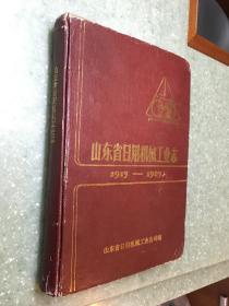 山东省日用机械工业志（1915-1985）