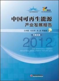 中国可再生能源产业发展报告2012（中英文版）